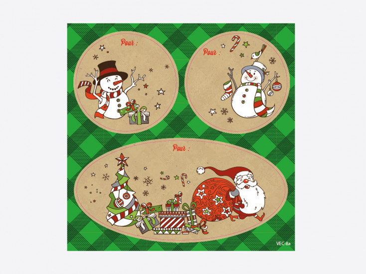 Etiquettes cadeaux 8