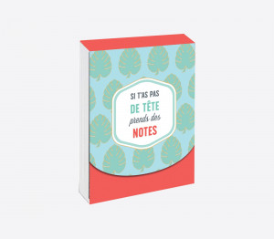 Pocket notes "Tête"