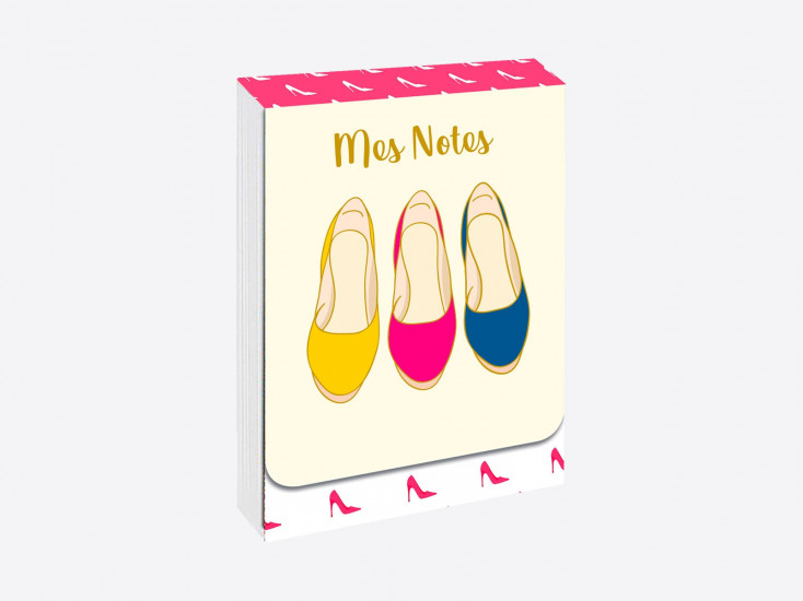 Pocket note "Shoes"