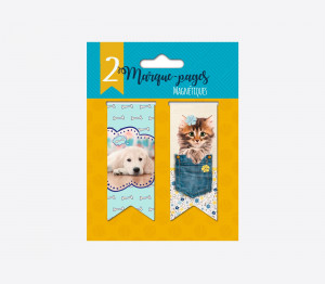 Marque pages "Dog & Cat"