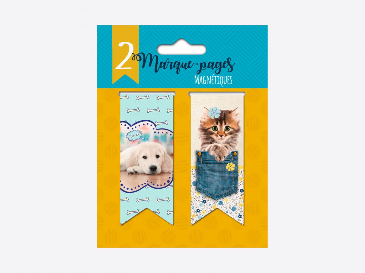 Marque pages "Dog & Cat"