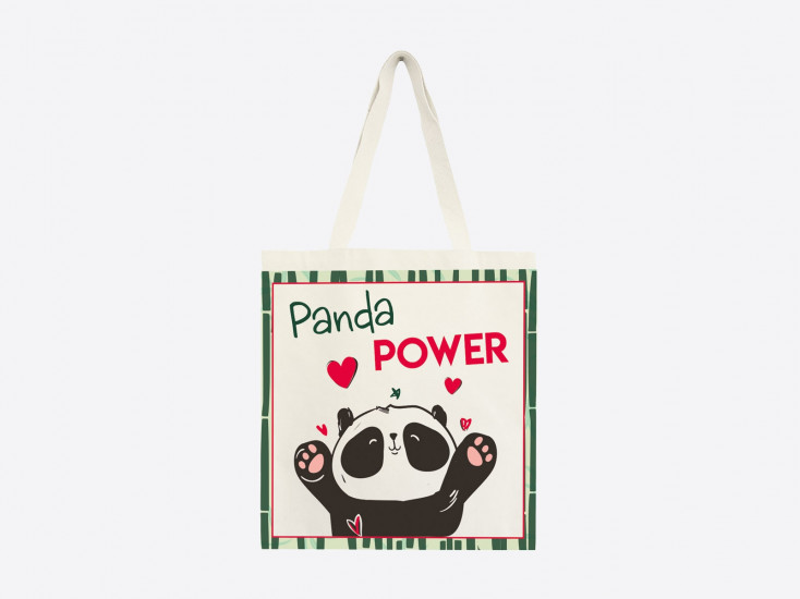 Tote bag "Panda Power 2.0"