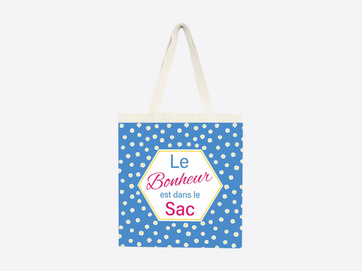 Tote bag "Bonheur"