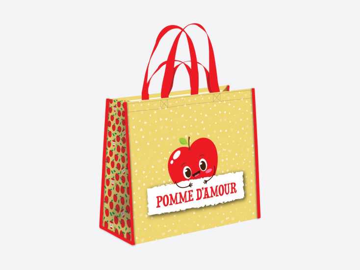 Maxi-Cabas "Pomme d'Amour"