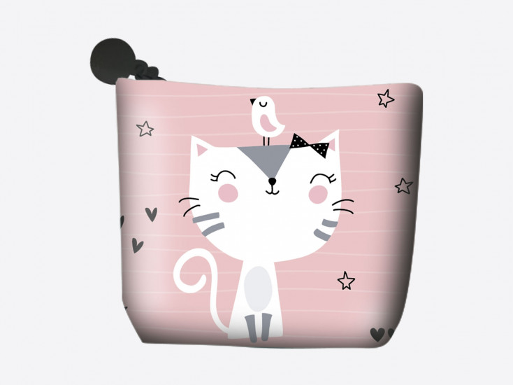 Porte monnaie "Pink Cat"