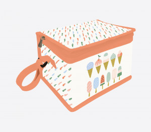 Lunch Bag "Ice Cream"