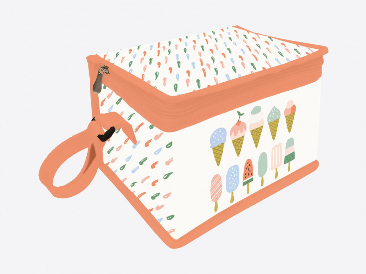 Lunch Bag "Ice Cream"