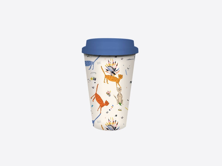 Travel Mug "Léopard"