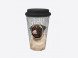 Travel Mug "Funny Pug"