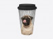 Travel Mug "Funny Pug"