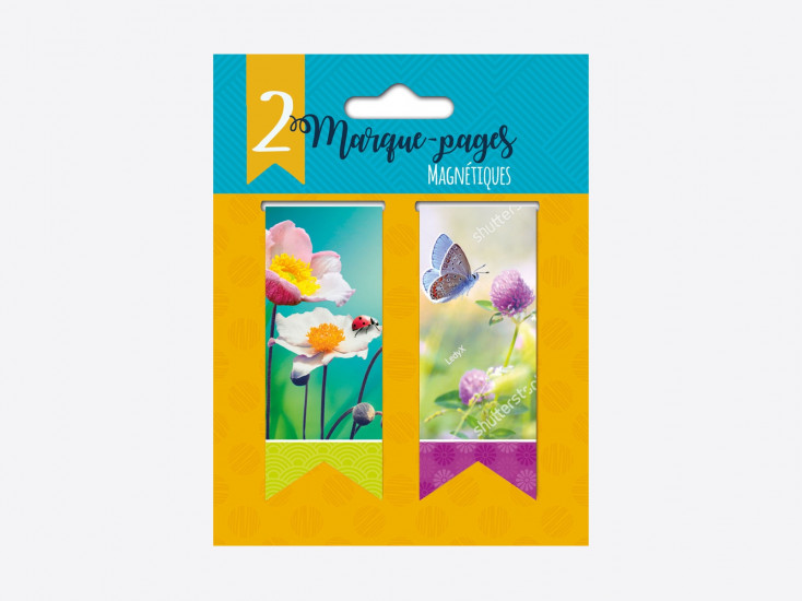 Marque pages "Flowers"