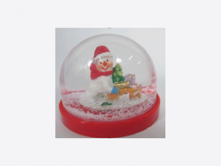 Boîte de 12 Boules de neige Petits Flocons