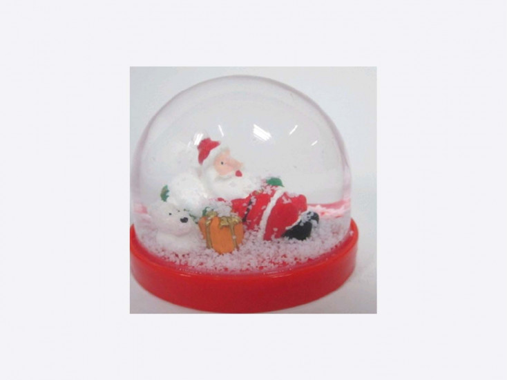 Boîte de 12 Boules de neige Petits Flocons