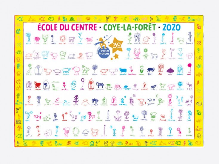 Sets de table avec dessins d'enfants