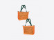 Sac à main fourre tout - Marquage 2 faces