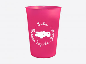 Gobelet éco 25/33 cl - Marquage 1 couleur