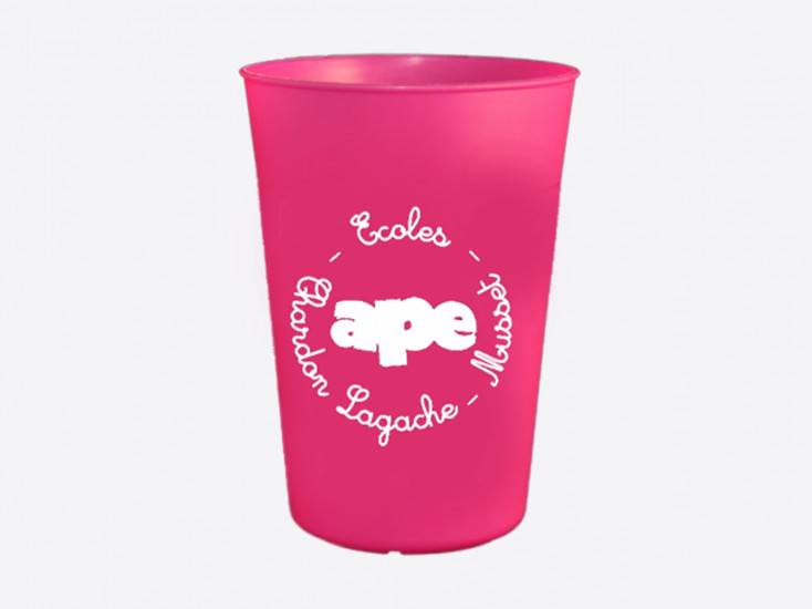 Gobelet éco 25/33 cl - Marquage 1 couleur