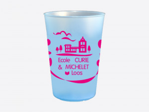 Gobelet éco personnalisable (25/33 cl - Marquage 1 couleur)