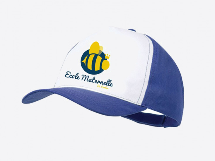 Casquette bicolore