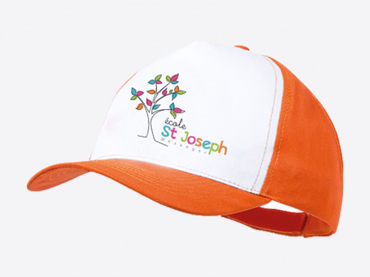 Casquette bicolore
