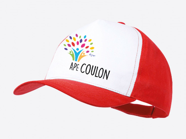 Casquette bicolore