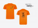 Tee-shirt couleur personnalisé 1 couleur recto/verso