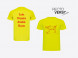 T-shirt couleur à personnaliser (1 couleur recto/verso)