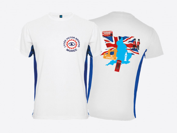 Maillots respirants personnalisés 2 faces