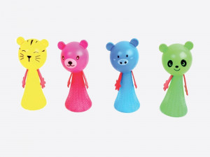 Animal sauteur  (lot de 12)