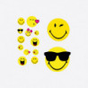 Papeterie sticker smiley (lot de 24)