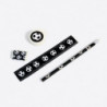 Papeterie set football  (lot de 12)