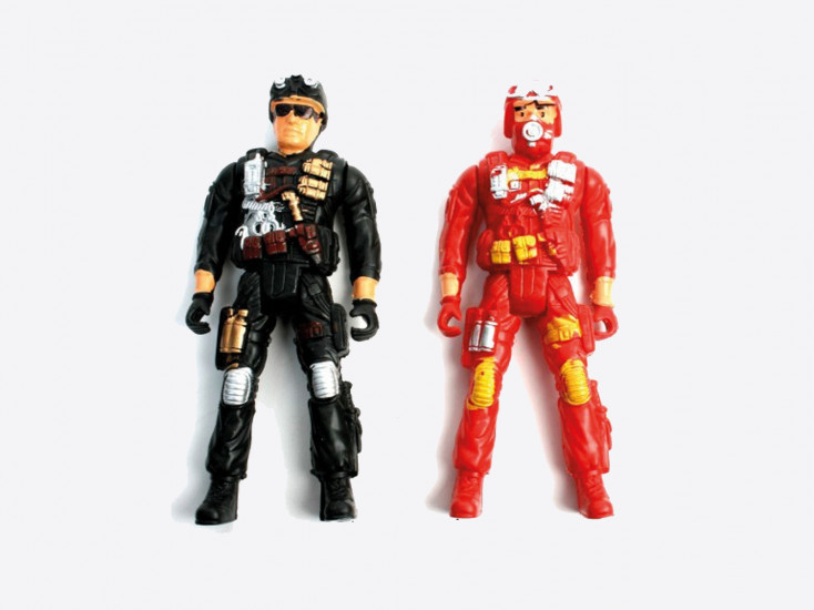 Figurine Pompier/Police  (lot de 12)