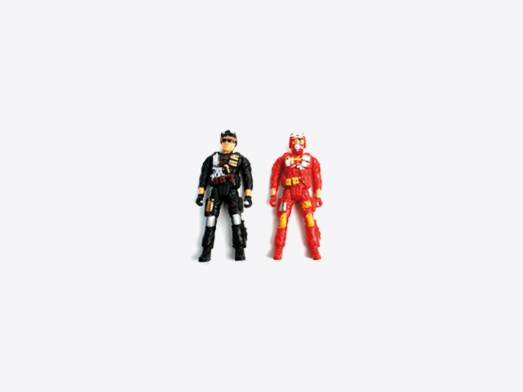 Figurine Pompier/Police  (lot de 12)