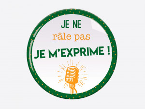 Magnet "Je m'exprime"