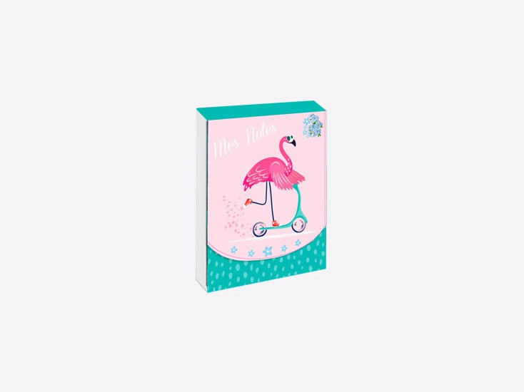 Pocket note "Flamingo"