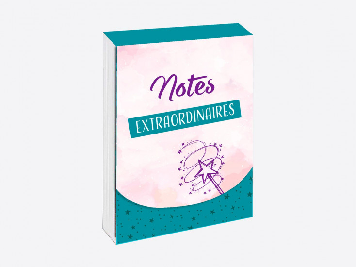 Pocket note "Extraodinaires"